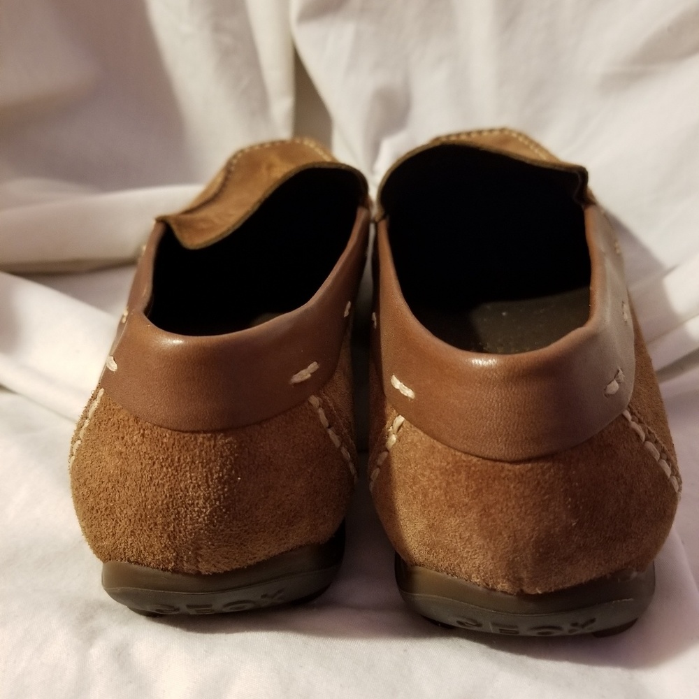 Geox Respira driving moccasin 38/7.5-8 US brown - Picture 5 of 8